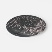 Assiettes En Carton Plaques de Mariage Russe Mossy Tree Night (Angle)