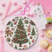 Assiettes En Carton plaques de Noël (Fête)