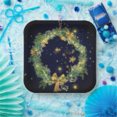 Assiettes En Carton Plaques de Noël fantaisie (Fête)