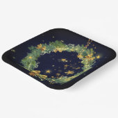 Assiettes En Carton Plaques de Noël fantaisie (Angulaire)