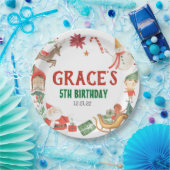Assiettes En Carton Plaques de Noël pour enfants (Fête)