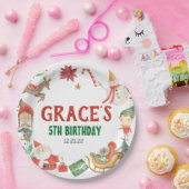 Assiettes En Carton Plaques de Noël pour enfants (Fête)