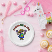 Assiettes En Carton Plaques de papeterie Cinco de Mayo (Fête)