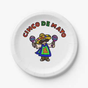 Assiettes En Carton Plaques de papeterie Cinco de Mayo