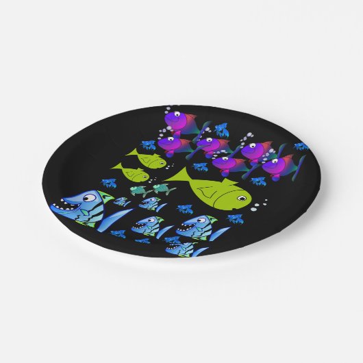 Assiettes En Carton Plaques de papier (Angle)