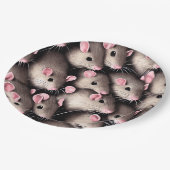 Assiettes En Carton Plaques de papier (Angle)