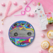 Assiettes En Carton Plaques de papier (Fête)