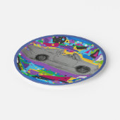 Assiettes En Carton Plaques de papier (Angle)