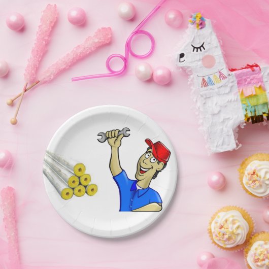 Assiettes En Carton Plaques de papier (Fête)