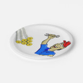 Assiettes En Carton Plaques de papier (Angle)