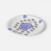 Assiettes En Carton Plaques de papier (Angle)