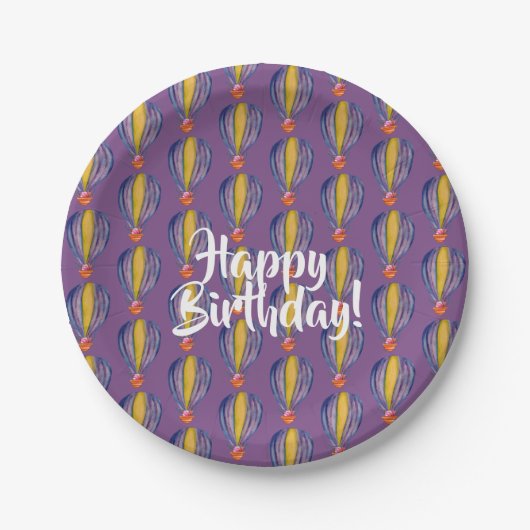 Assiettes En Carton Plaques de papier à balais à air chaud (Devant)