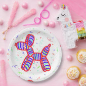 Assiettes En Carton Plaques de papier à bille pour chien (Fête)