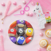 Assiettes En Carton Plaques de papier à billes de piscine (Fête)