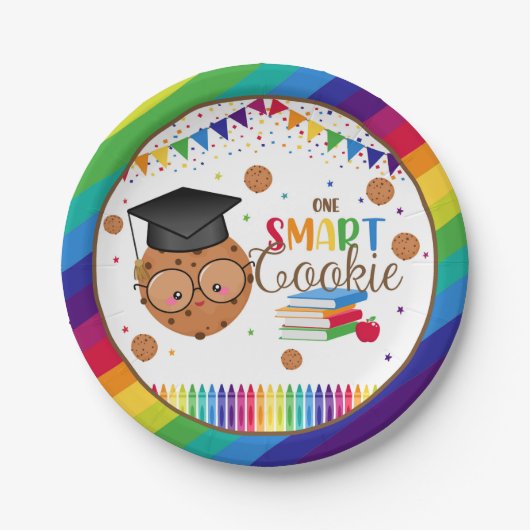 Assiettes En Carton Plaques de papier à biscuits intelligentes (Devant)