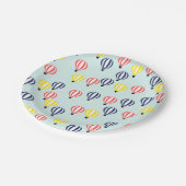 Assiettes En Carton Plaques de papier à bulles à air chaud (Angle)