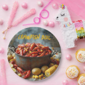 Assiettes En Carton Plaques de papier à ébullition à poisson-scie (Fête)