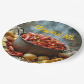 Assiettes En Carton Plaques de papier à ébullition à poisson-scie (Angle)