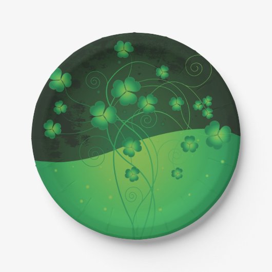 Assiettes En Carton Plaques de papier à fermeture Lucky (Devant)