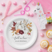 Assiettes En Carton Plaques de papier à Fête des mariées à Citrouille  (Fête)