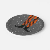 Assiettes En Carton Plaques de papier à feuille sorcière (Angle)