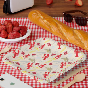 Assiettes En Carton Plaques de papier à gâteau Nantucket