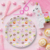 Assiettes En Carton Plaques de papier à pâte de cupcake (Fête)