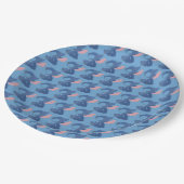 Assiettes En Carton Plaques de papier à pointes (Angle)