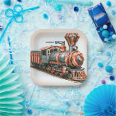 Assiettes En Carton Plaques de papier à thème Novelty Bacon (Fête)