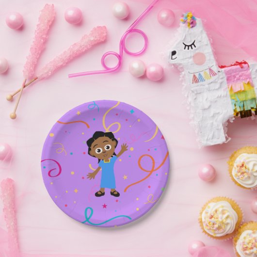 Assiettes En Carton Plaques de papier Akili (Fête)