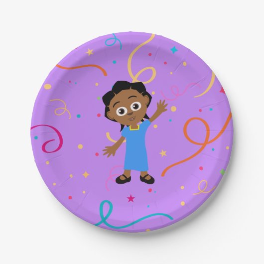 Assiettes En Carton Plaques de papier Akili (Devant)