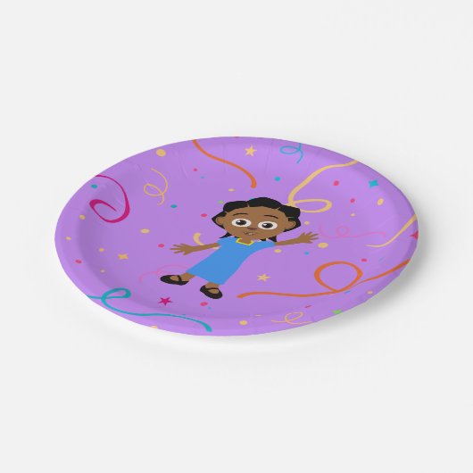 Assiettes En Carton Plaques de papier Akili (Angle)