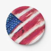 Assiettes En Carton Plaques de papier américain (Devant)