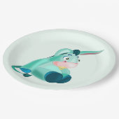 Assiettes En Carton Plaques de papier âne mignonnes (Angle)