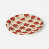 Assiettes En Carton Plaques de papier Apple  (Angle)