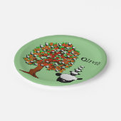 Assiettes En Carton Plaques de papier, arbre à mouton vert (Angle)