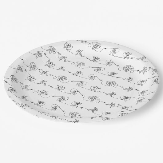 Assiettes En Carton Plaques de papier astronaute (Angle)