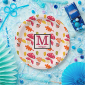 Assiettes En Carton Plaques de papier automne personnalisées (Fête)