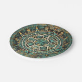 Assiettes En Carton Plaques de papier, Aztec (Angle)