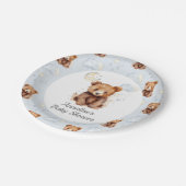 Assiettes En Carton Plaques de papier Baby shower d'ours neutres selon (Angle)