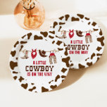 Assiettes En Carton Plaques de papier Baby shower Rodeo Western Cowboy<br><div class="desc">assiettes de baby shower cowboy.</div>