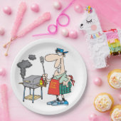 Assiettes En Carton Plaques de papier barbecue (Fête)