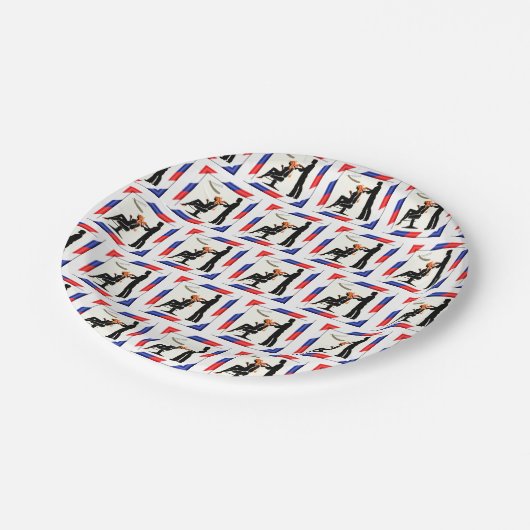 Assiettes En Carton Plaques de papier Barre (Angle)