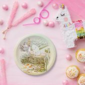 Assiettes En Carton Plaques de papier blanc (Fête)