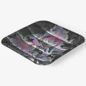 Assiettes En Carton Plaques de papier Bouquet Techno (Angulaire)