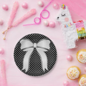 Assiettes En Carton Plaques de papier Bow (Fête)