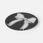 Assiettes En Carton Plaques de papier Bow (Angle)