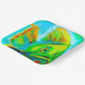 Assiettes En Carton Plaques de papier Carré Goliath Grouper (Angulaire)