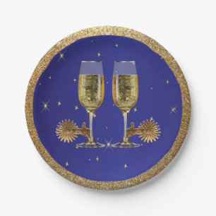 Assiettes En Carton Plaques De Papier Champagne Et Épingles De La Part