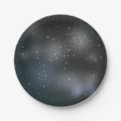 Assiettes En Carton Plaques de papier ciel nocturne (Devant)
